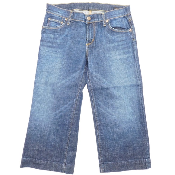 CITIZENS OF HUMANITY Crop 27x20 dark wash stretch - Picture 2 of 6